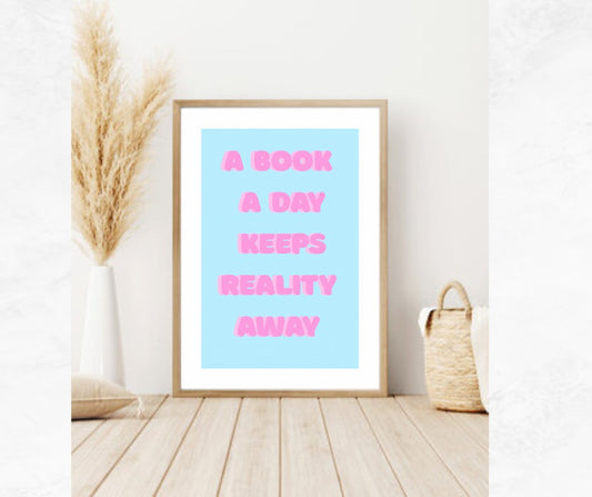 A Book A Day Print